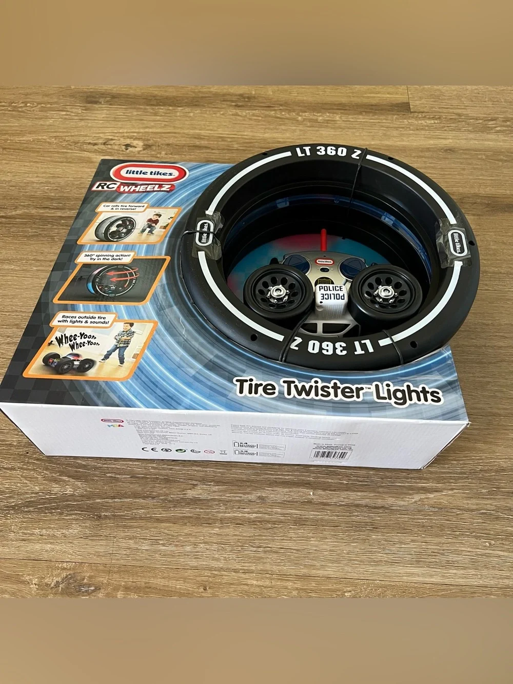 NIB Little Tikes RC Wheelz Tire Twister Lights